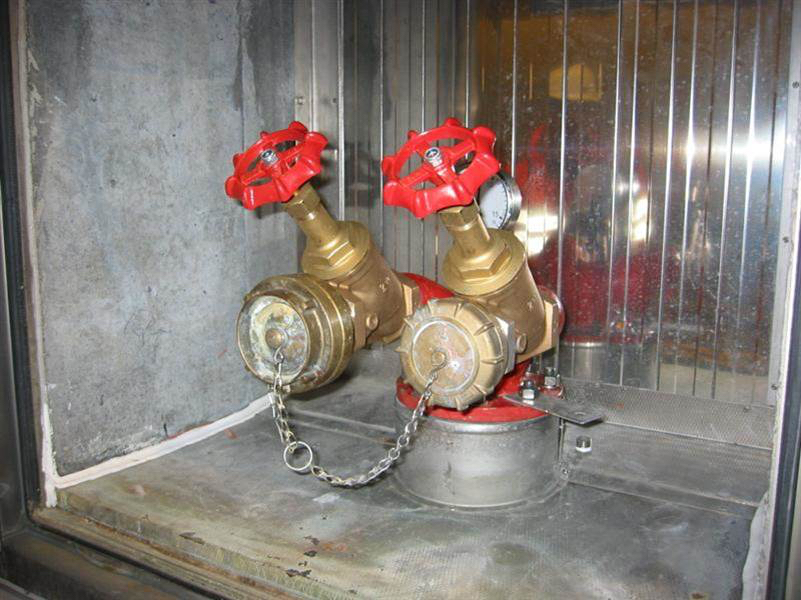Fig 2. Fire hose valves
